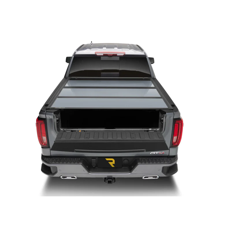 UnderCover Fusion Hard Folding 2014-2018 Chevy Silverado/GMC Sierra 5' 9" Bed - Paint Code 41 Black Model AR12018L-41 - Image 9