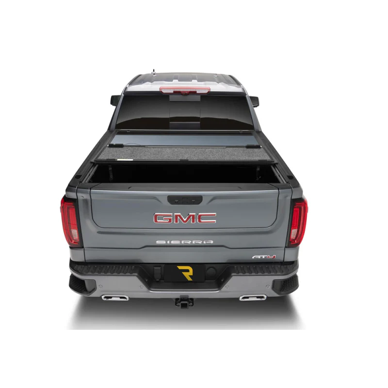 UnderCover Fusion Hard Folding 2019 (New Body Style)-2025 Chevy Silverado/GMC Sierra 1500 5' 10" Bed with or without MultiPro Tailgate - Paint Code 41 Black Model AR12022L-41 - Image 11