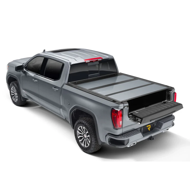 UnderCover Fusion Hard Folding 2019 (New Body Style)-2025 Chevy Silverado/GMC Sierra 1500 5' 10" Bed with or without MultiPro Tailgate - Paint Code 41 Black Model AR12022L-41 - Image 13