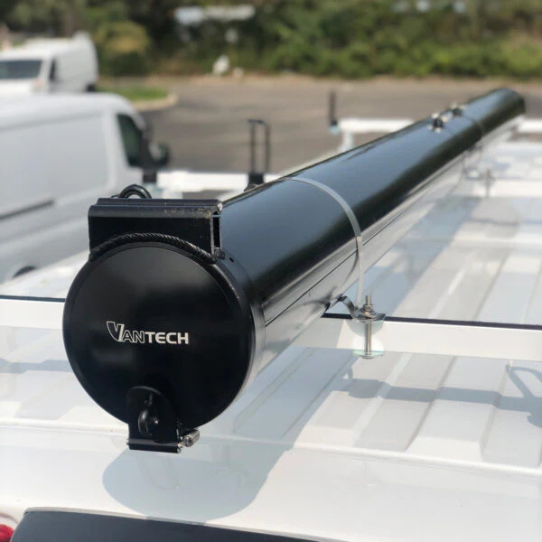 Vantech Black 6"x 128" Conduit Carrier for 1”-3” (H) Cross Bar Model CC-102B - Image 9