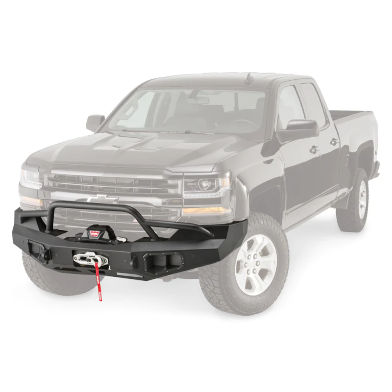 Warn Ascent Front Bumper Silverado 1500 Model 100920
