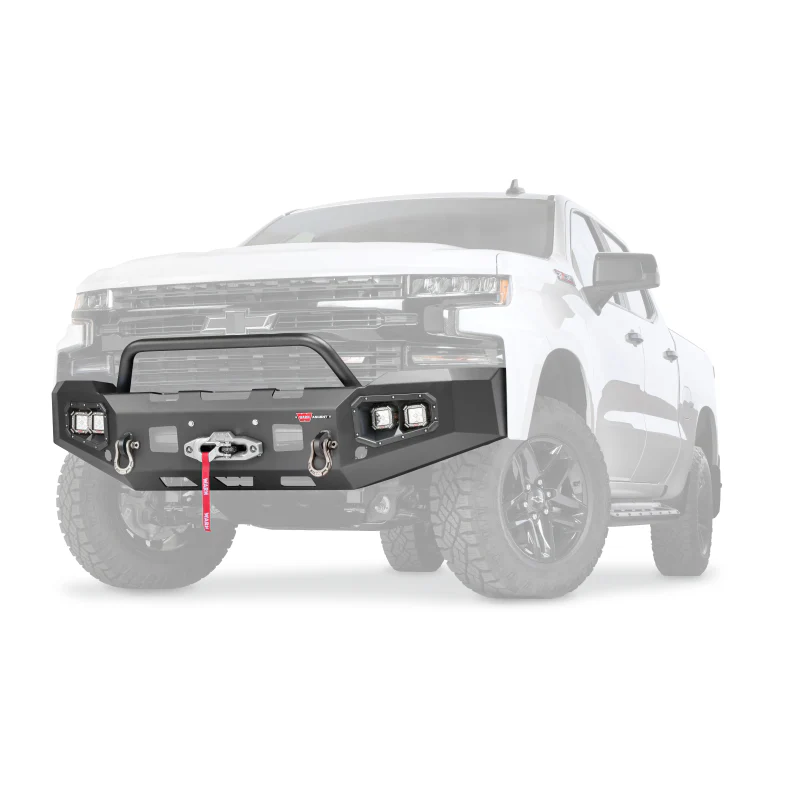 Warn Ascent Front Bumper Silverado 1500 Model 105785