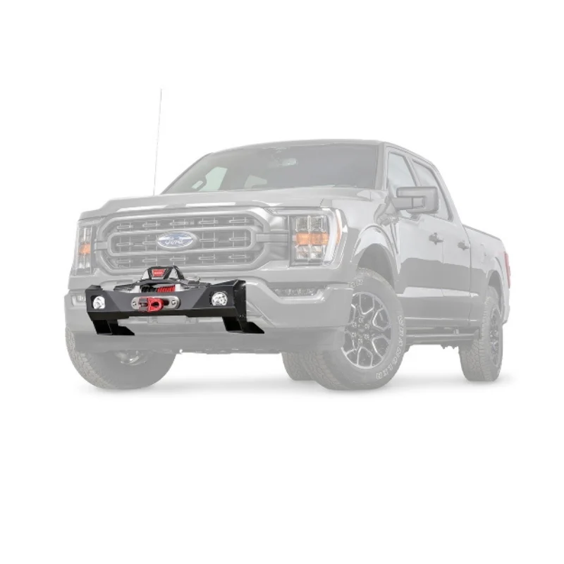 Warn Winch Carrier For Mid-Frame Or Foot Down Mounted Winches Up To 12K In Capacity (*Designed For Use With Warn Zeon Or VR Evo Winches) Model 107650 - Image 3