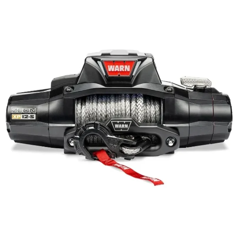 Warn WARN ZEON XP 12-S Winch 12,000 Pull Capacity With 80" Feet 3/8 Spydura Synthetic Rope Model 110120