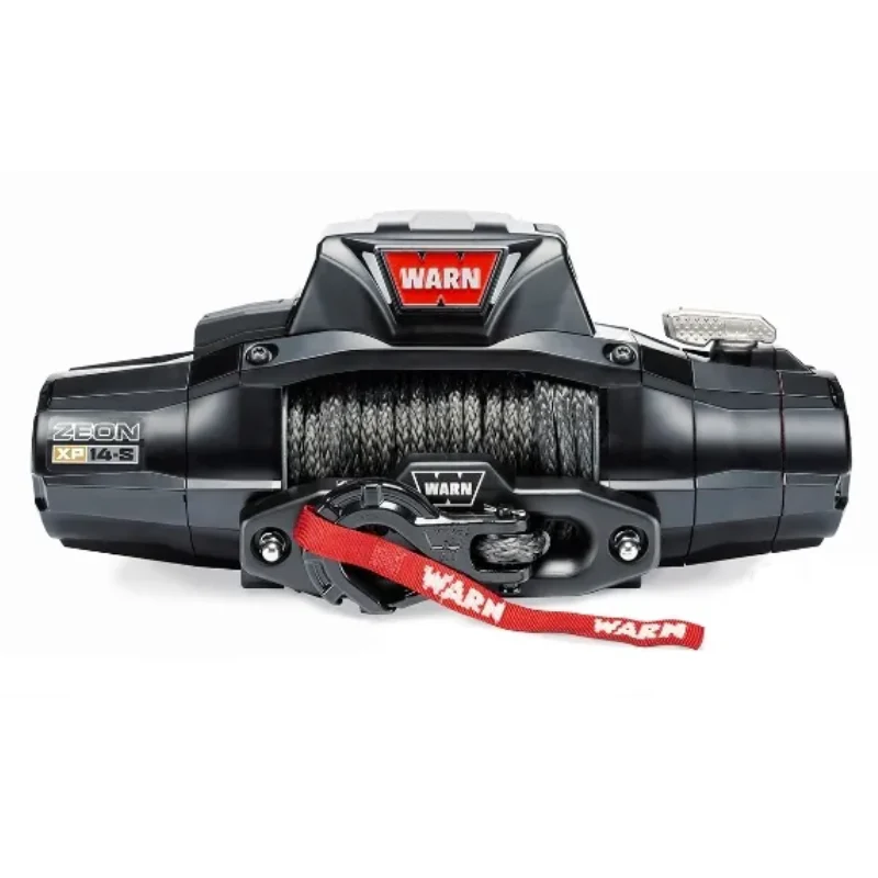Warn WARN ZEON XP 14-S Winch 14,000 Pull Capacity With 80" Feet 3/8 Spydura Pro Synthetic Rope Model 110140