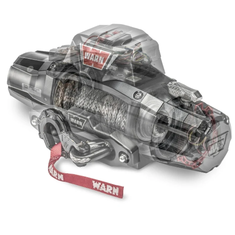 Warn WARN ZEON XP 14-S Winch 14,000 Pull Capacity With 80" Feet 3/8 Spydura Pro Synthetic Rope Model 110140 - Image 2