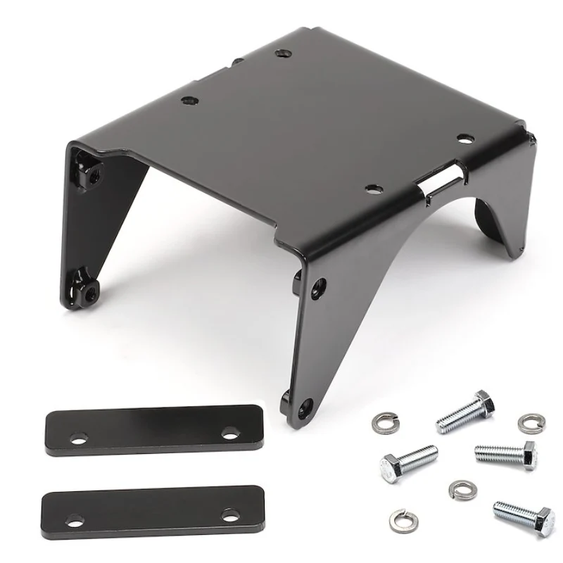 Warn Winch Mount For Polaris ATV's Powder Coated Black Model 98410
