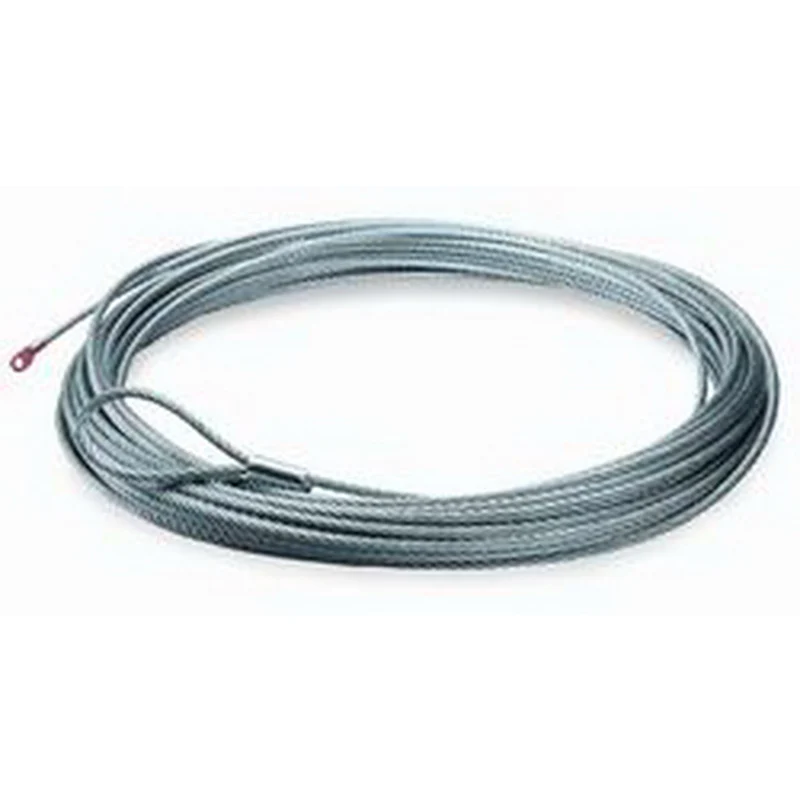Warn Steel Winch Cable Assembly 3/16 Inch Diameter X 50 Feet Length Model 15236