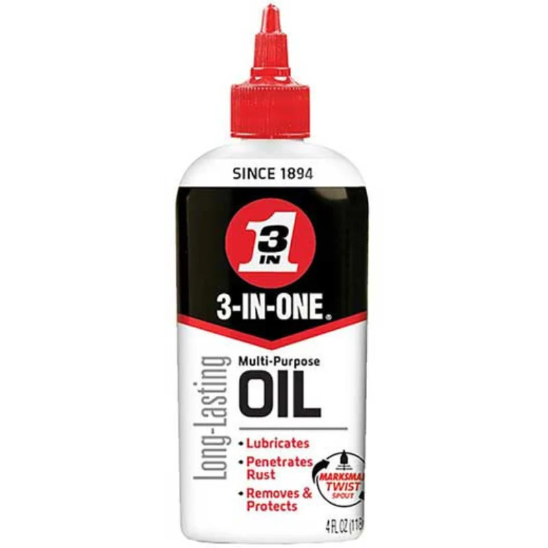 WD-40 3-In-One 4Oz Multi-Purpose Oil W/Marksman Twist Spout Model 100703