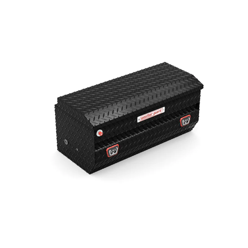 Weather Guard Chest Tool Box Gloss Black Aluminum 40X20X16.25 Model 614-5-04
