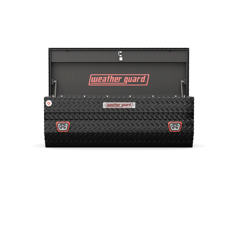 Weather Guard Chest Tool Box Gloss Black Aluminum 48X20X19 Model 624-5-04 - Image 3