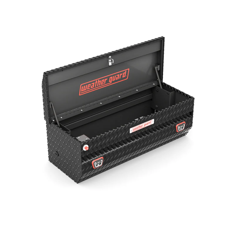Weather Guard Chest Tool Box Gloss Black Aluminum 48X20X19 Model 624-5-04 - Image 4