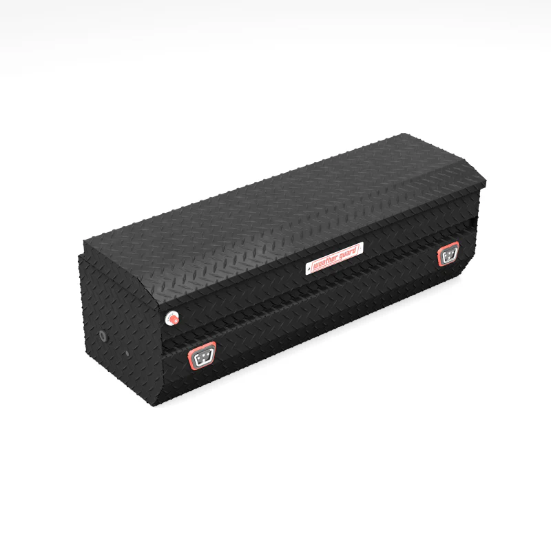 Weather Guard Chest Tool Box Textured Matte Black Aluminum 58X20X19 Model 634-52-04