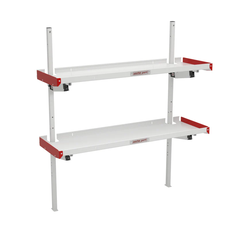 Weather Guard Folding Van Shelf Unit 60in Model 9560-3-01