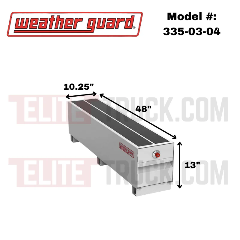 Weather Guard PACK RAT Drawer Unit 48in x 10.25in x 13in Model 335-3-04 - Image 2