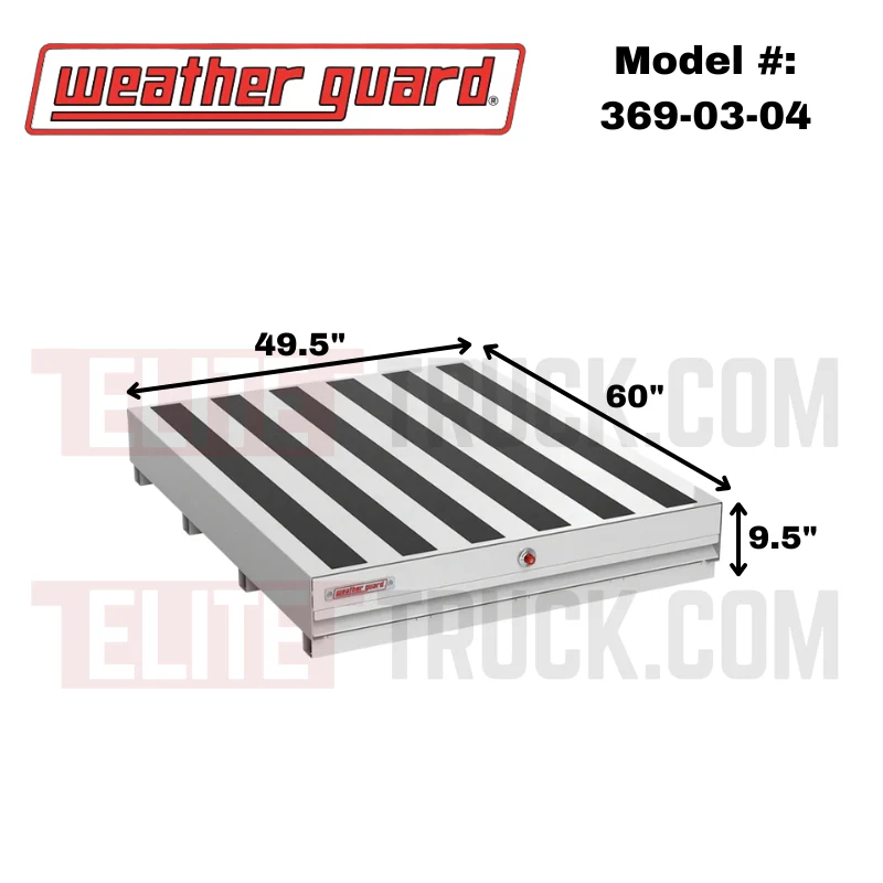 Weather Guard PACK RAT Drawer Unit 60in x 49.5in x 9.5in Model 369-3-04 - Image 2