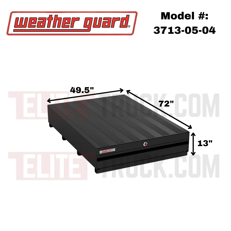 Weather Guard PACK RAT Drawer Unit 72in x 49.5in x 13in Model  3713-5-04 - Image 2