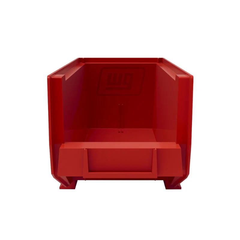 Weather Guard Red Bins, 6in x 6.5in x 15.45in, (6 pack) Model 9854-7-02 - Image 3