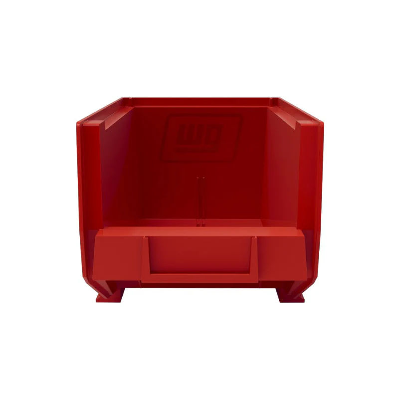 Weather Guard Red Bins, 6in x 7.1in x 13.2in, (6 pack) Model 9855-7-02 - Image 2