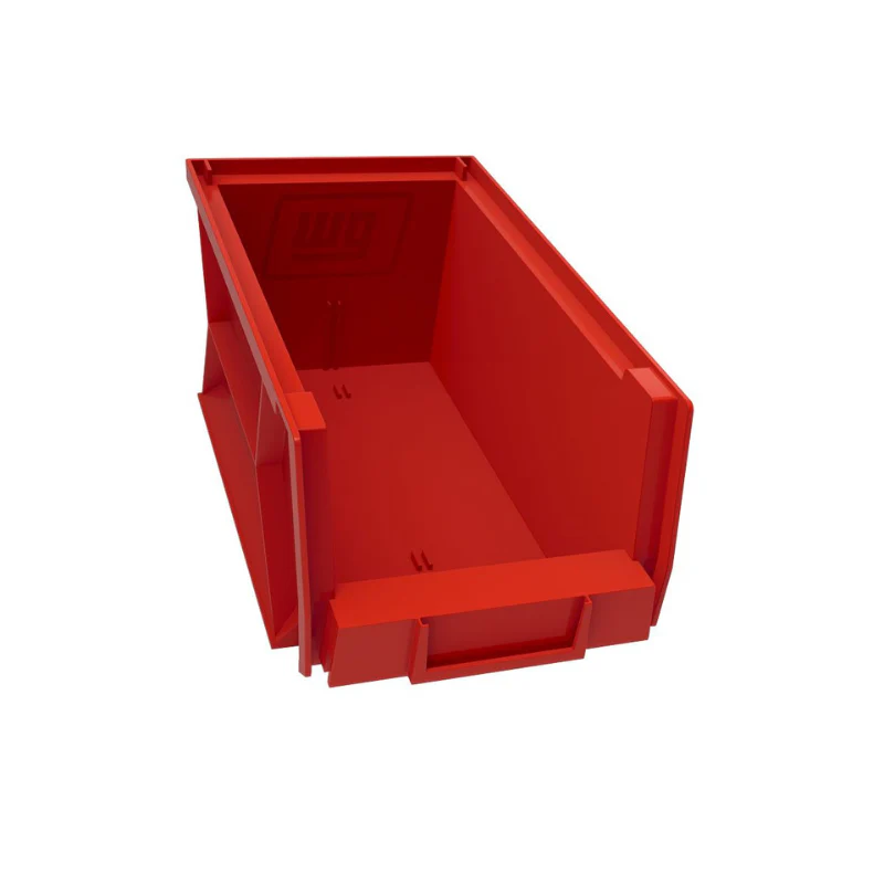 Weather Guard Red Bins, 6in x 7.1in x 13.2in, (6 pack) Model 9855-7-02 - Image 3