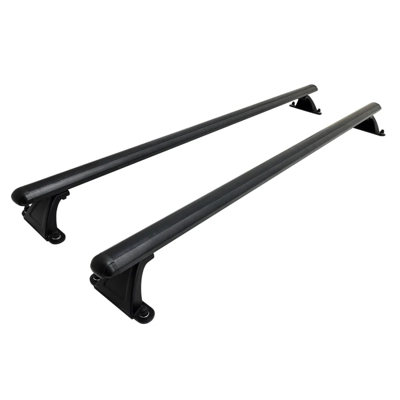 Westin Exp Cross Bars for Exp Truck Cap Roof Rails Standard Height 43in. Pair Black Aluminum Model 16-10009 - Image 2
