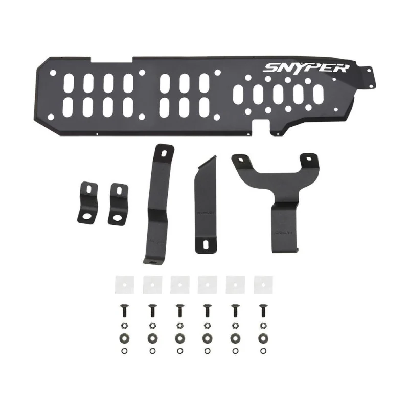 Westin Gas Tank Skid Plate Textured Black Model 42-21055 - Image 4