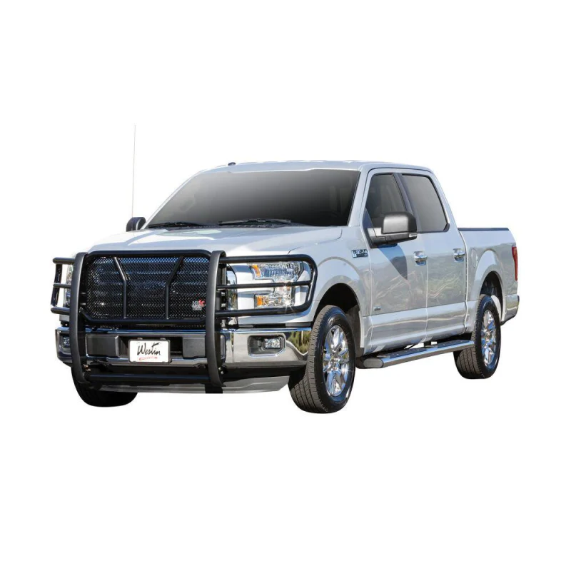 Westin HDX 1-Piece Grille Guard Black Model 57-2505 - Image 4