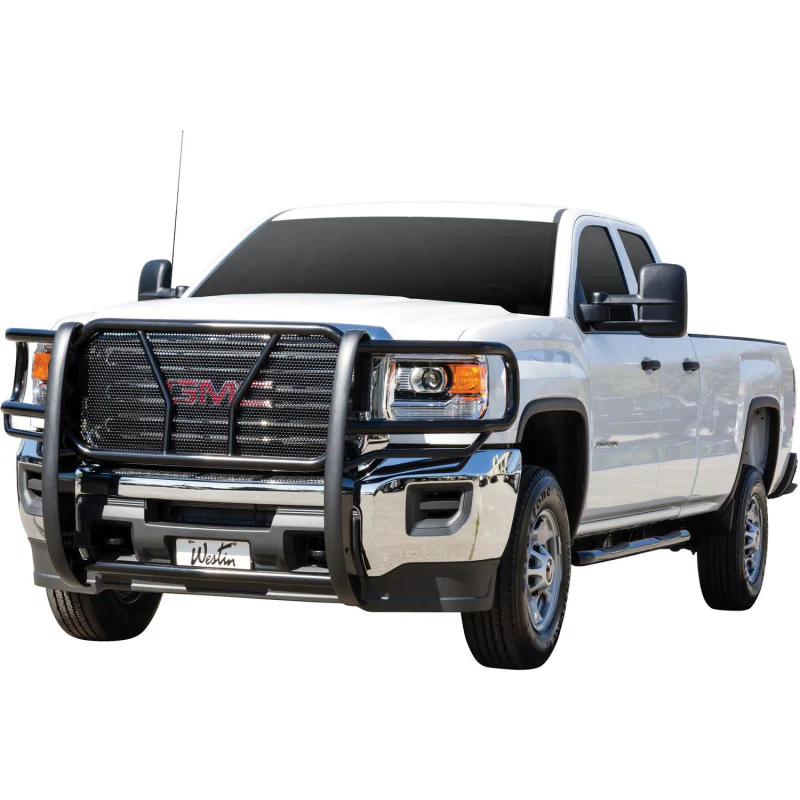 Westin HDX 1-Piece Grille Guard Black Model 57-3795 - Image 5