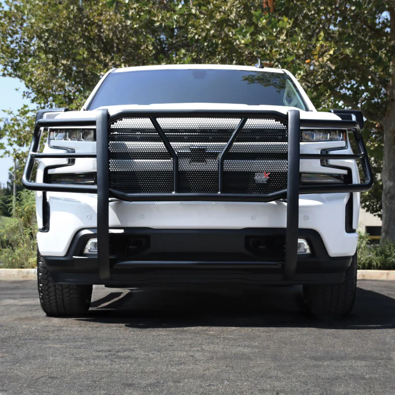 Westin HDX 1-Piece Grille Guard Black Model 57-3955 - Image 4