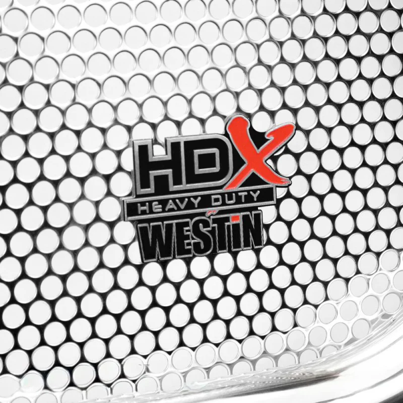 Westin HDX 1-Piece Grille Guard Polished Stainless Steel Model 57-2010 - Image 5