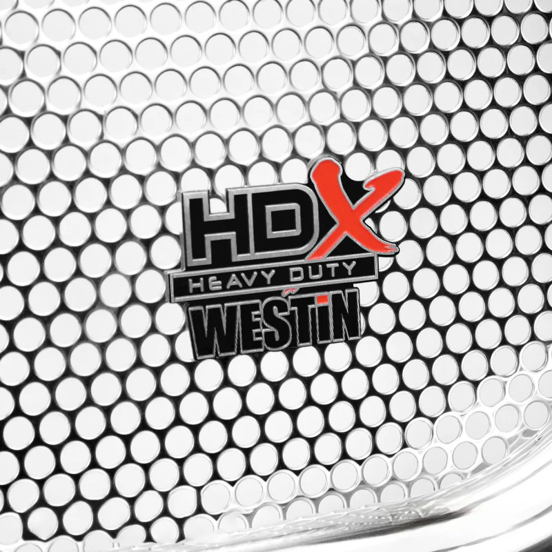 Westin HDX 1-Piece Grille Guard Polished Stainless Steel Model 57-3550 - Image 5