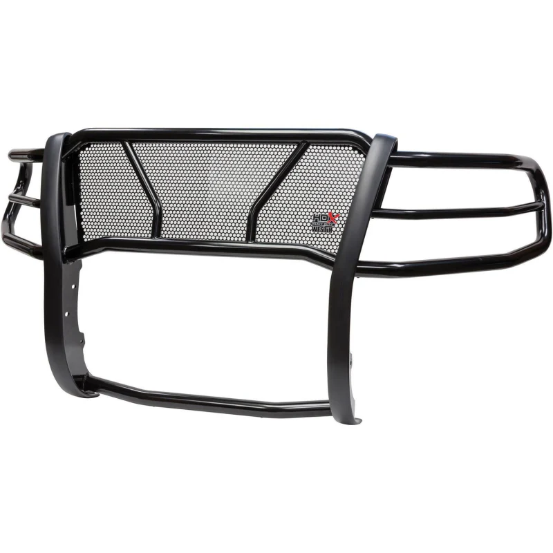 Westin HDX 1-Piece Winch Mount Grille Guard Black Steel Model 57-93805