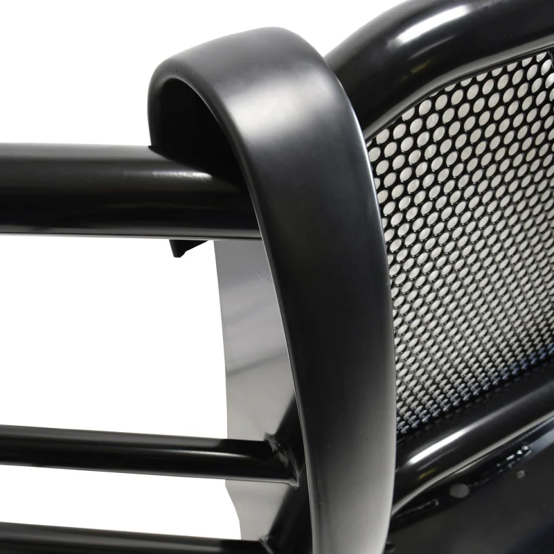 Westin HDX 1-Piece Winch Mount Grille Guard Black Steel Model 57-94015 - Image 9