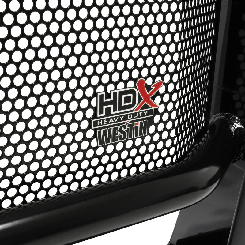 Westin HDX 1-Piece Winch Mount Grille Guard Black Steel Model 57-94045 - Image 9