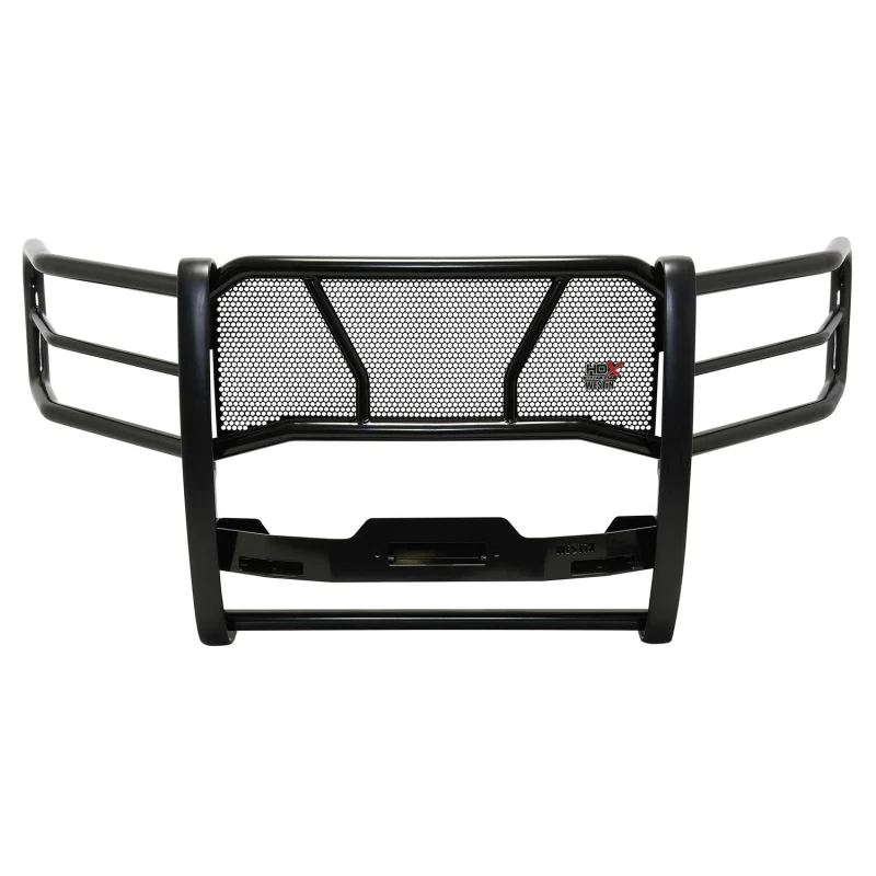 Westin HDX 1-Piece Winch Mount Grille Guard Black Steel Model 57-94065 - Image 3