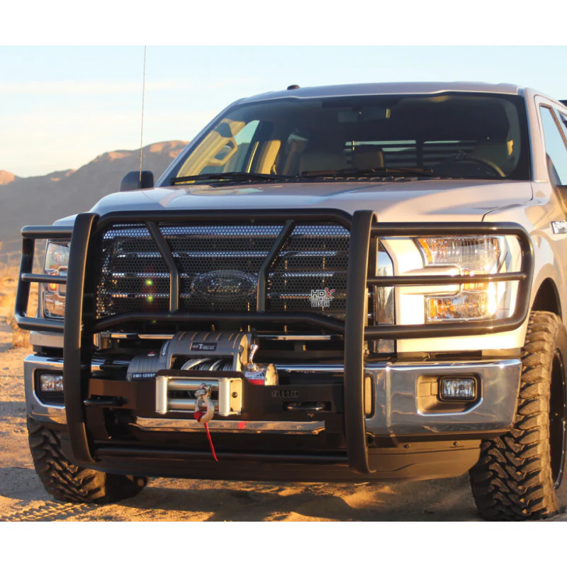 Westin HDX 3-Piece Winch Mount Grille Guard Black Model 57-923905 - Image 2