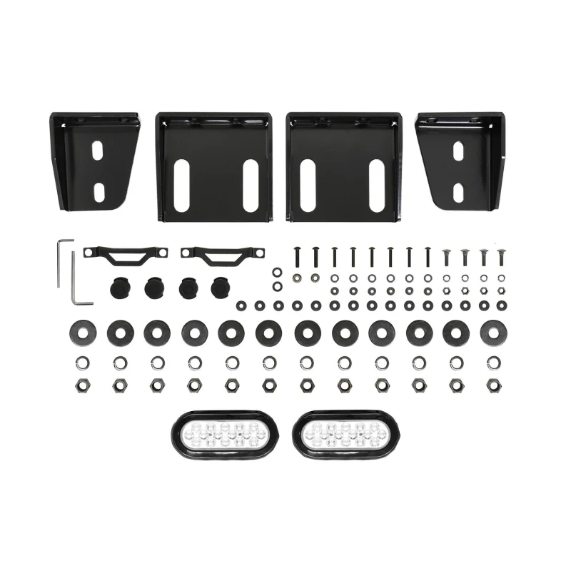 Westin HDX Bandit Rear Bumper Steel Black Model 58-341185 - Image 10