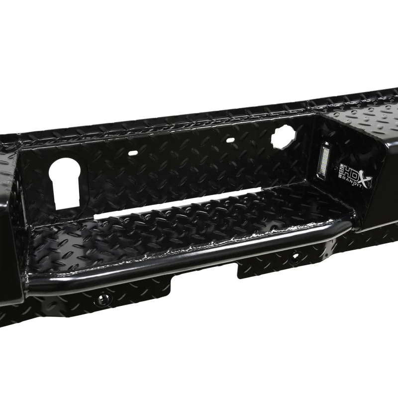 Westin HDX Bandit Rear Bumper Steel Black Model 58-341185 - Image 11