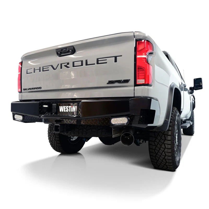 Westin HDX Bandit Rear Bumper Steel Black Model 58-341185 - Image 6