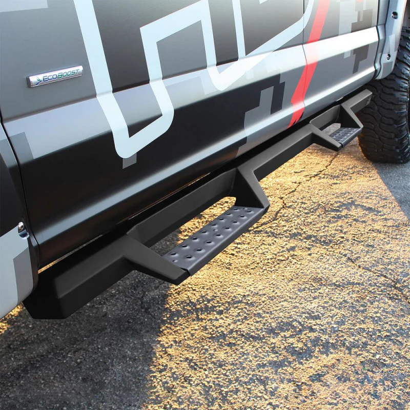Westin HDX Drop Side Steps Textured Black Stainless Steel For Super Crew Cab Model 56-139452 - Image 4