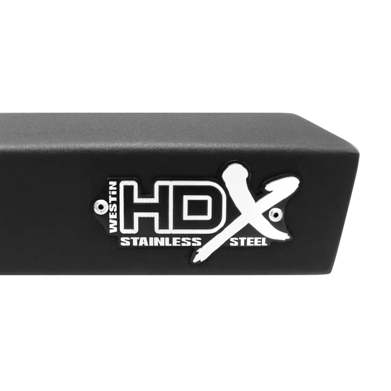 Westin HDX Drop Side Steps Textured Black Stainless Steel For Super Crew Cab Model 56-141552 - Image 2