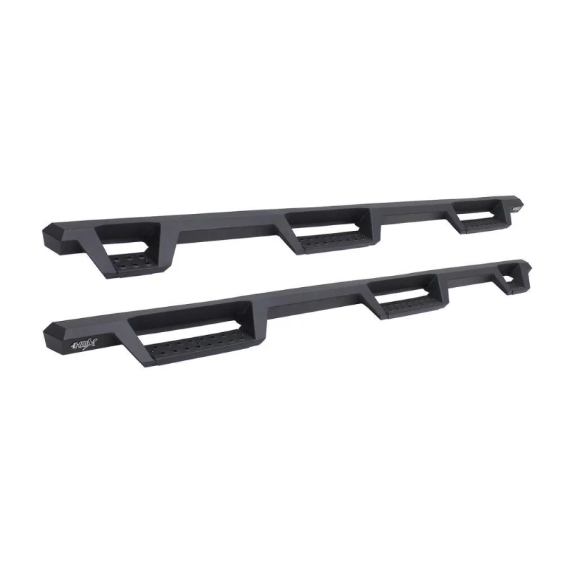 Westin HDX Drop Wheel to Wheel Side Steps Textured Black Steel For Double Cab Model 56-534185