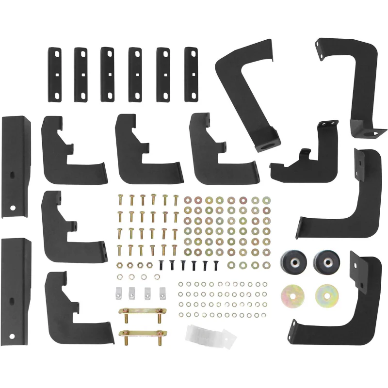 Westin HDX Drop Wheel to Wheel Side Steps Textured Black Steel Model 56-534025 - Image 5