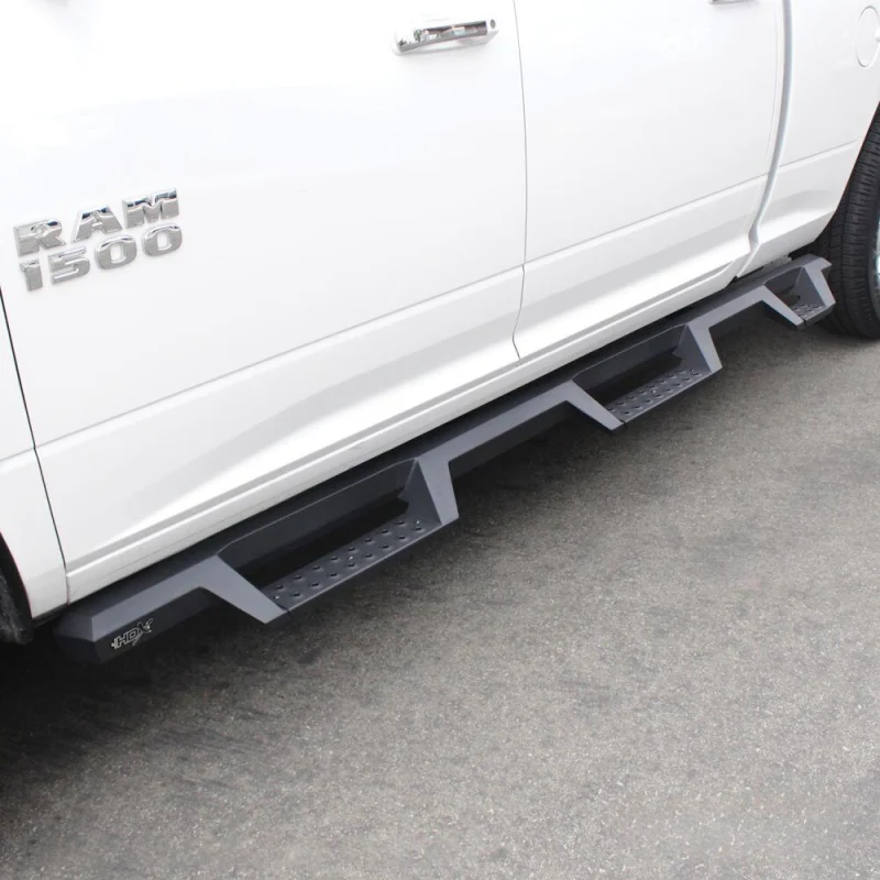 Westin HDX Drop Wheel to Wheel Side Steps Textured Black Steel Model 56-534325 - Image 4