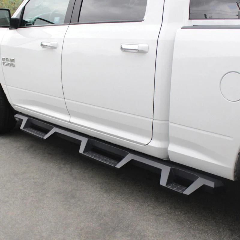 Westin HDX Drop Wheel to Wheel Side Steps Textured Black Steel Model 56-534325 - Image 5