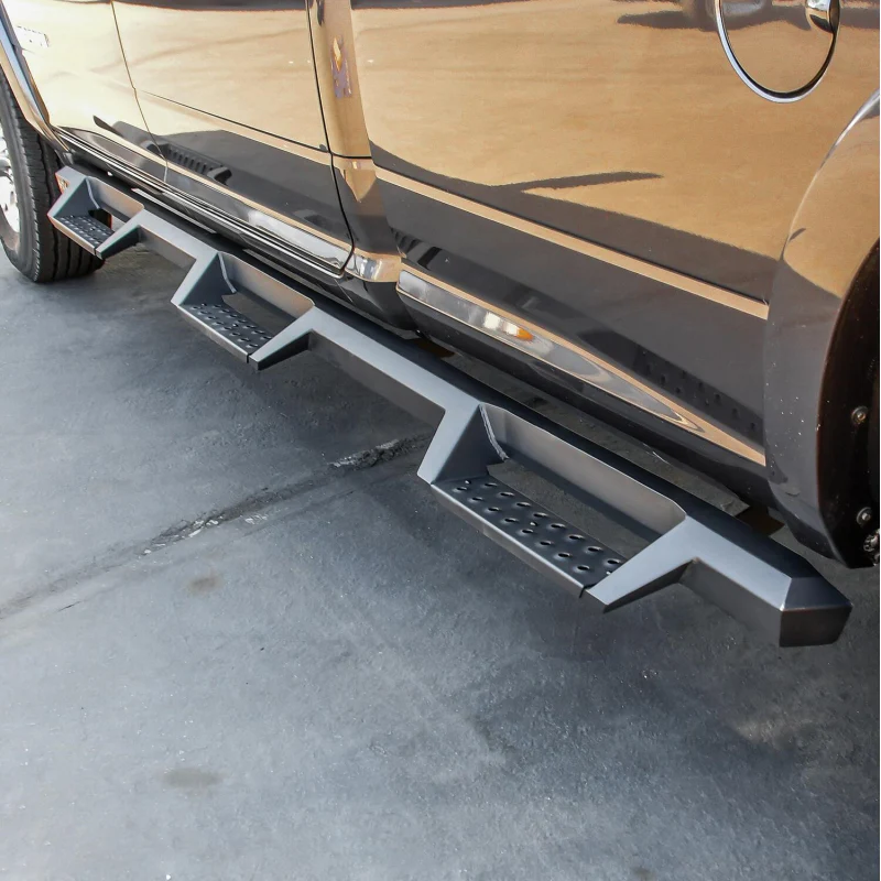 Westin HDX Drop Wheel to Wheel Side Steps Textured Black Steel Model 56-534345 - Image 5