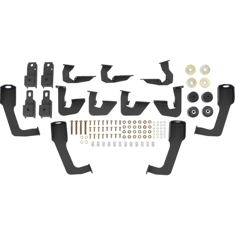 Westin HDX Drop Wheel to Wheel Side Steps Textured Black Steel Model 56-534585 - Image 5