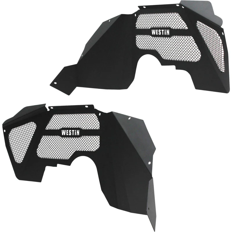 Westin Inner Fenders Front Pair Steel w/Textured Black Finish Model 62-11005
