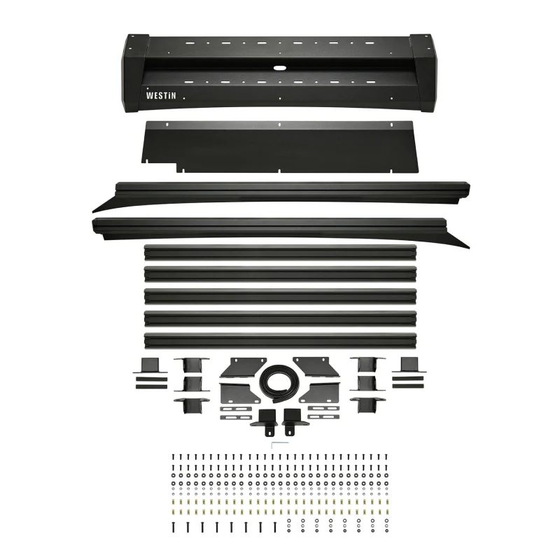 Westin Mesa Roof Rack Textured Black Aluminum Model 15-00135 - Image 12