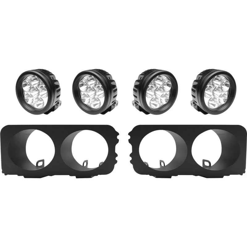Westin Outlaw Bumper LED Light Kit Round For Outlaw Front Bumpers Model 58-9905 - Image 3